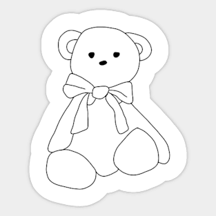 teddy bear Sticker